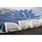 Homeroots 5 x 8 ft. Blue Large Floral Indoor & Outdoor Area Rug 384820 - alternate 7